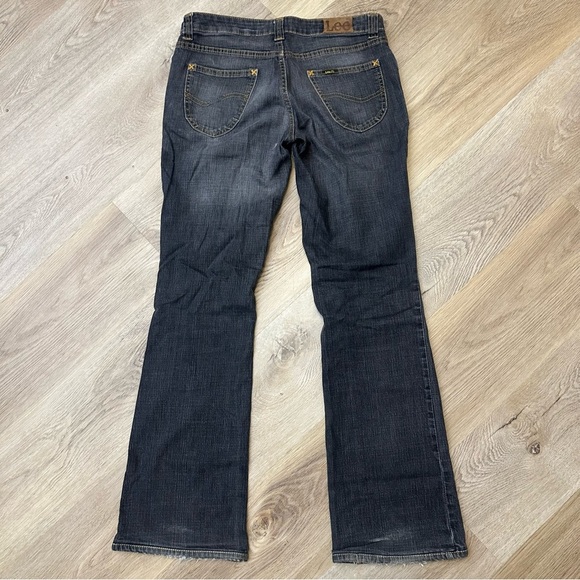 Lee Verginia Dark Gray Flare Leg Jeans - Picture 2 of 6